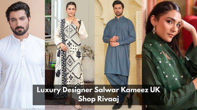 Luxury Designer Salwar Kameez UK – Shop Now Rivaaj