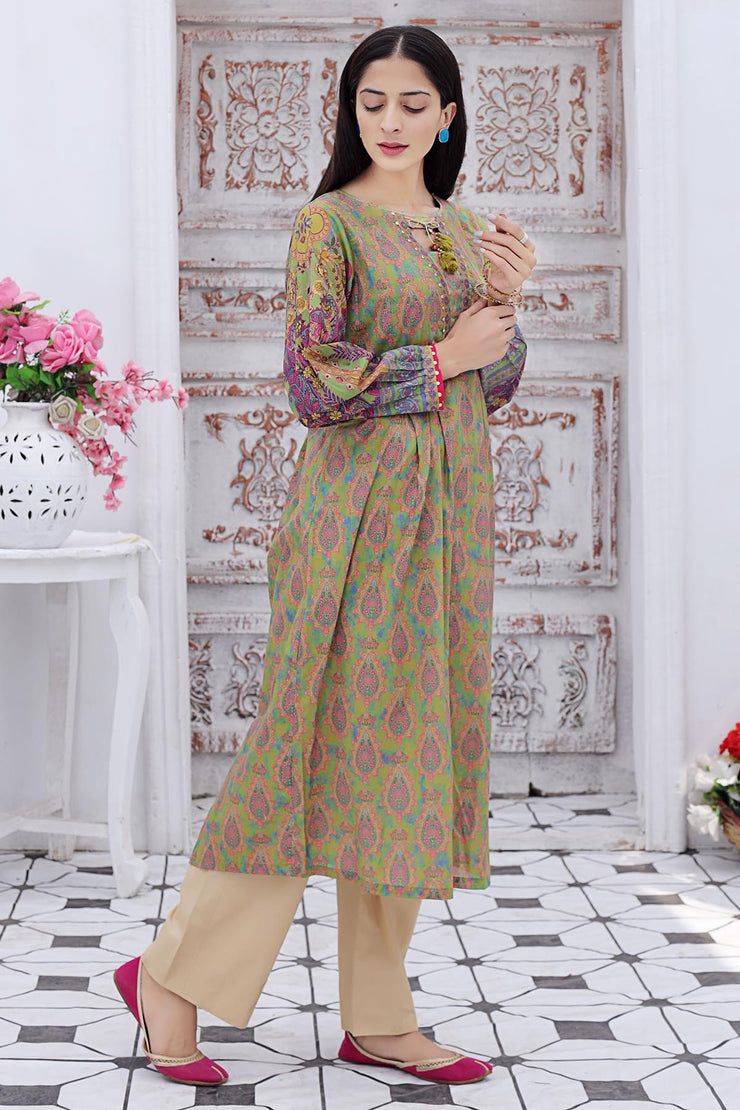 Rafia Seasonal Kurti - DPCK109