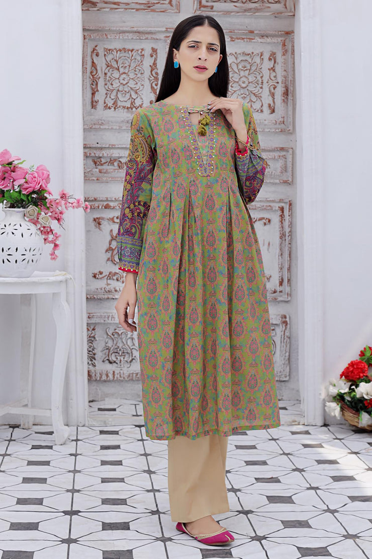 Rafia Seasonal Kurti - DPCK109