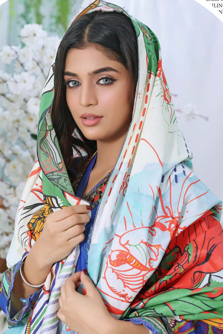 Falak Premium Lawn - Raqsam RAQL2009