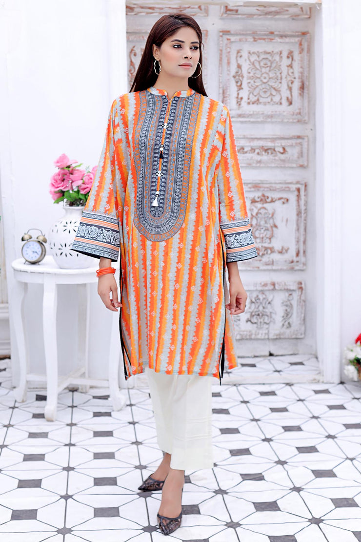 Rafia Seasonal Kurti - DPCK107