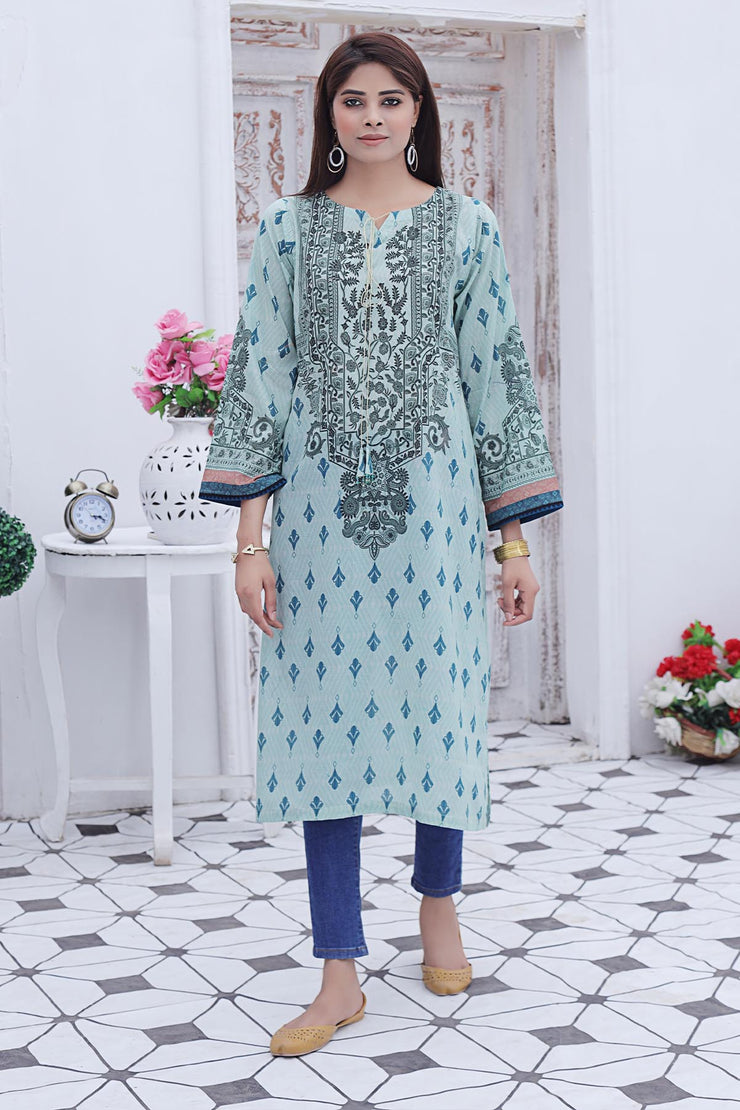 Rafia Seasonal Kurti - DPCK106