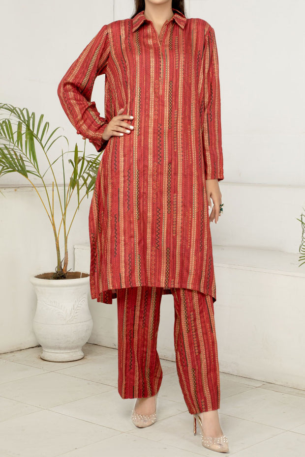 Rafia Linen Pret [Two-Piece] - DPL171