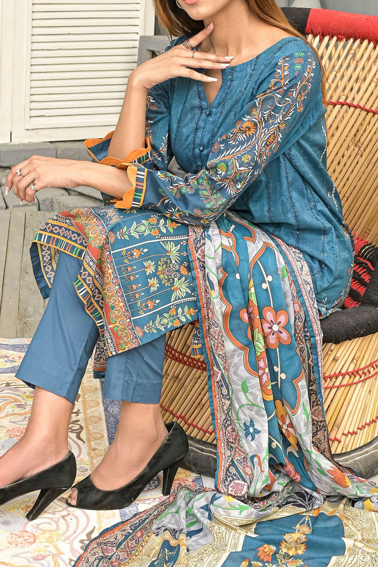 Rafia Luxury Lawn - DPC244