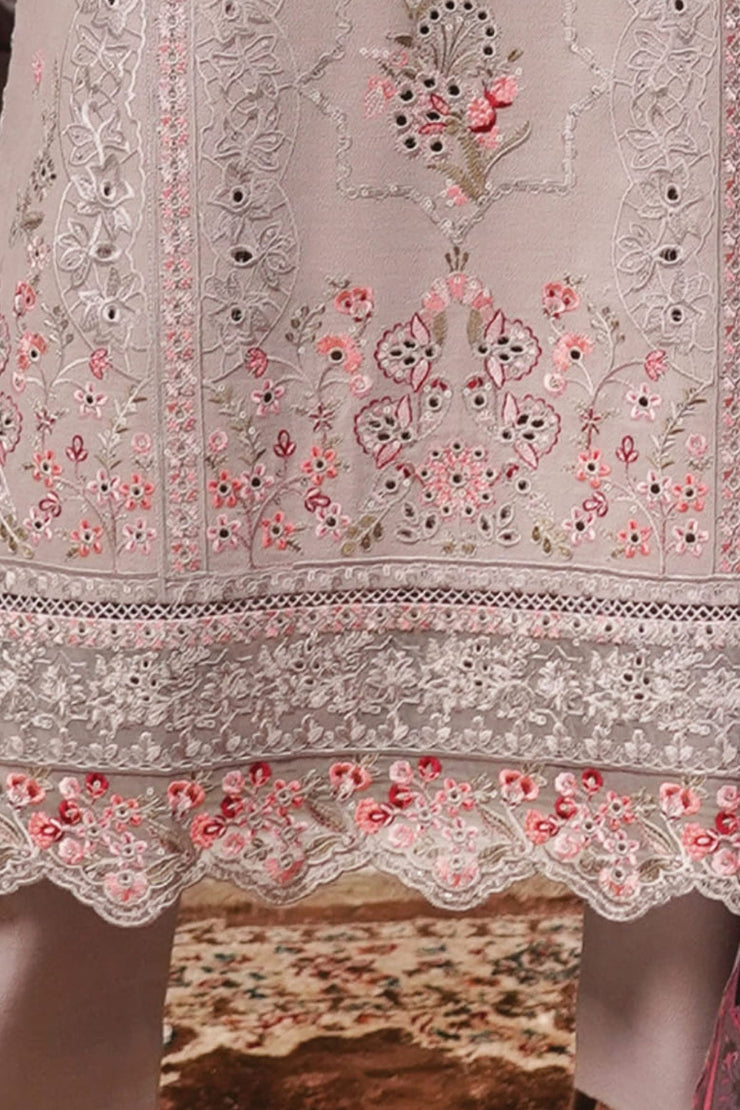 Floral Dhanak Shawl - Munira MD2525 04