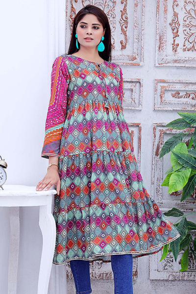 Rafia Seasonal Kurti - DPCK105