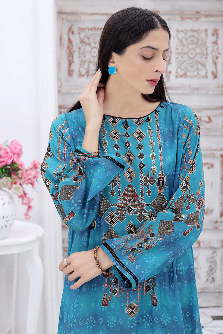 Rafia Seasonal Kurti - DPCK104