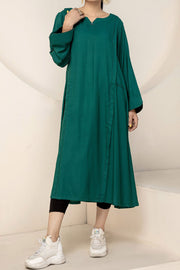 Rafia Seasonal Kurti - LELK25 GREEN