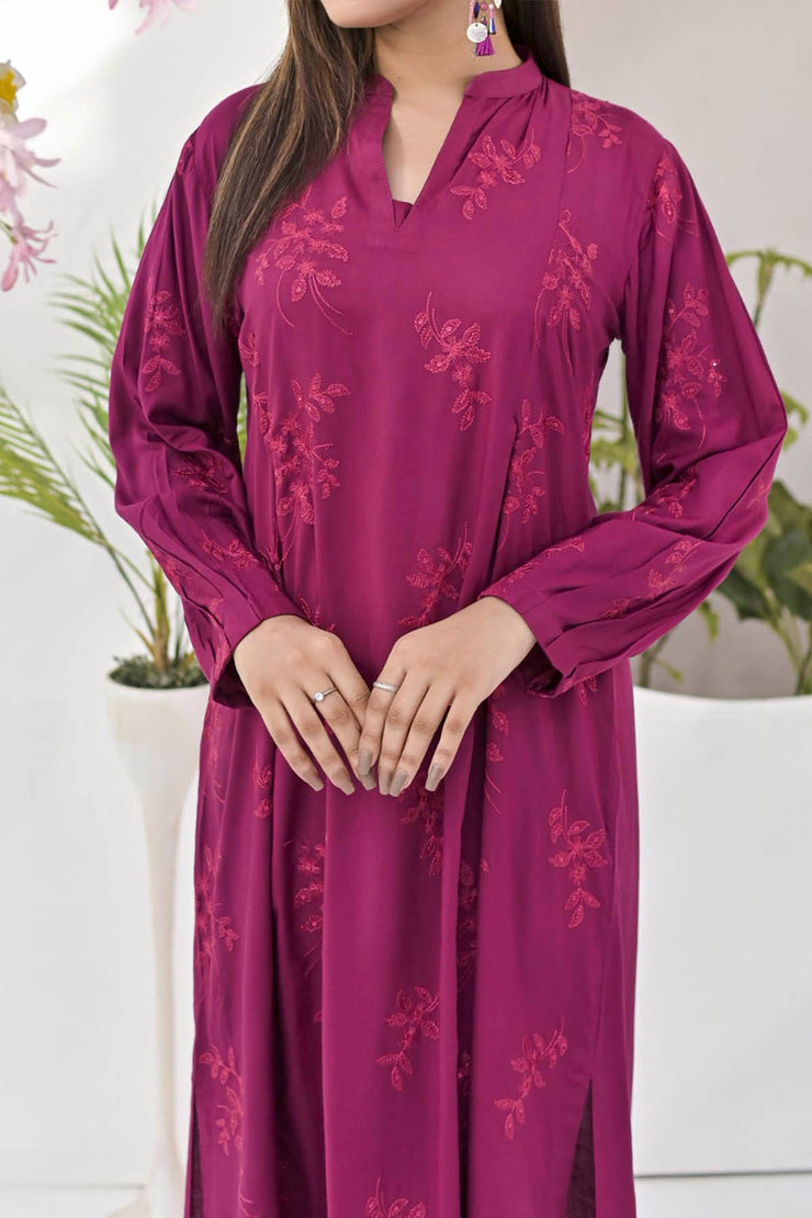 Rafia Seasonal Kurti - LELK36