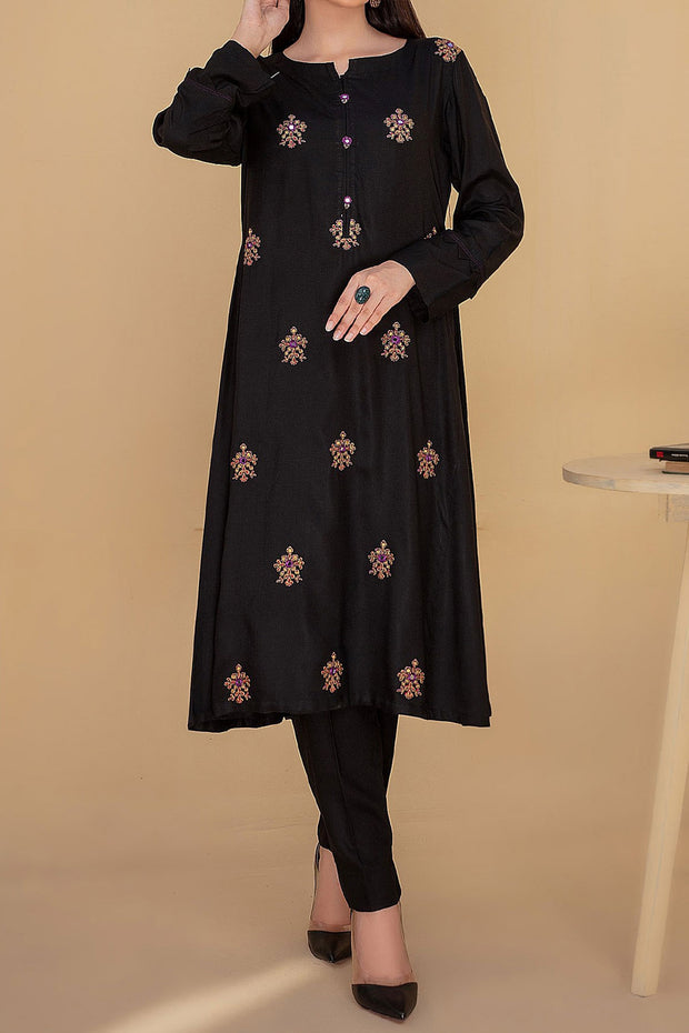 Rafia Linen Pret - LEL81 BLACK
