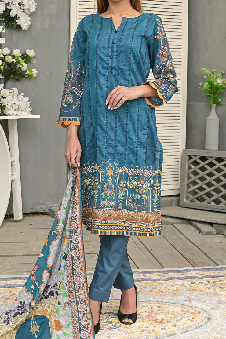 Rafia Luxury Lawn - DPC244