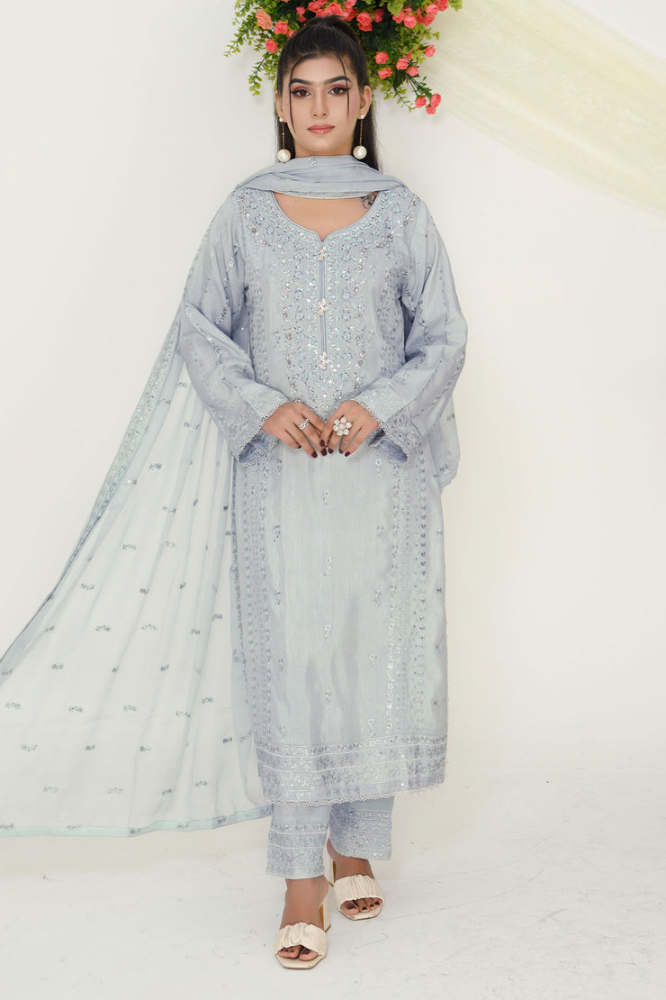 Feroze Silk - Rivaaj RFS1802 BLUE