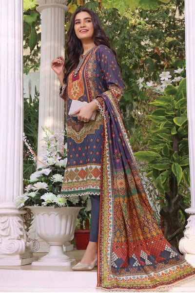 Falak Premium Lawn - Raqsam RAQL2008