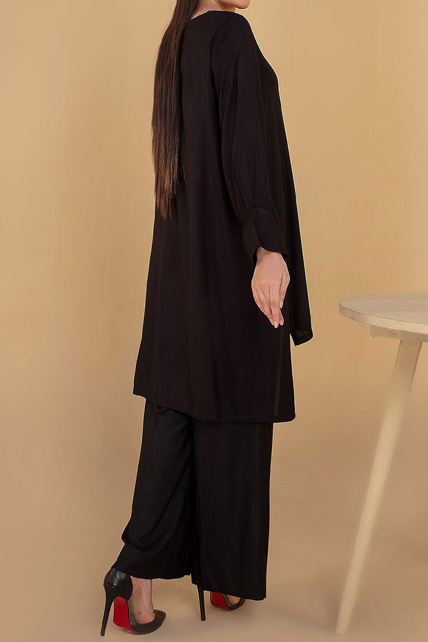 Rafia Linen Pret - LEL79 BLACK
