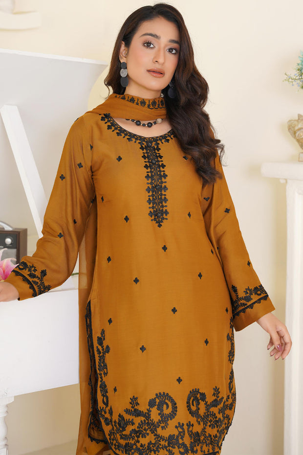 Rivaaj Festive - RIVJVISC01 1139 MUSTARD