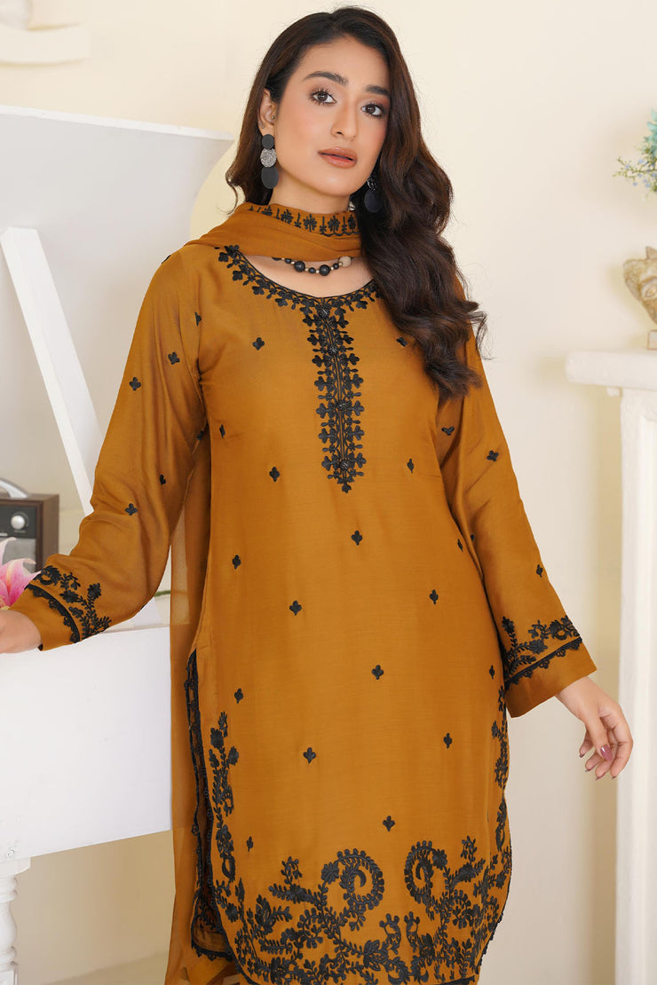Rivaaj Festive - RIVJVISC01 1139 MUSTARD