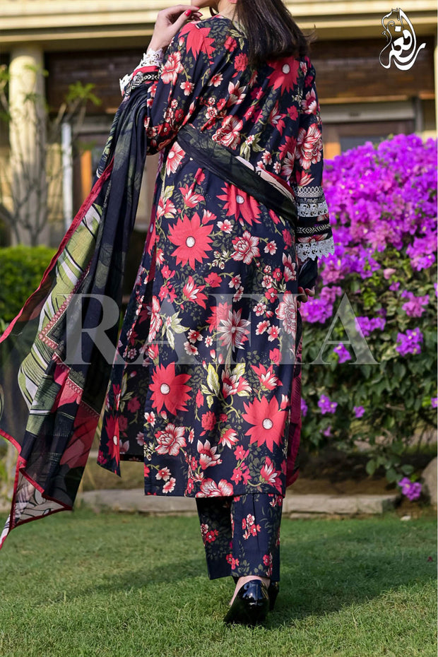 Rafia Luxury Lawn - DPC393
