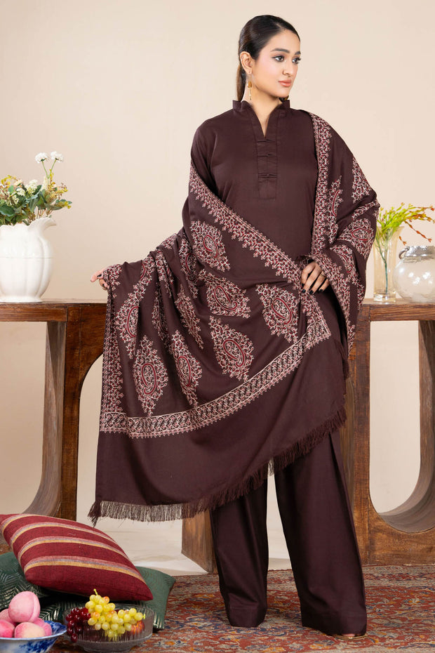 NoorBano Autumn Shawl - Raniyah RWN02