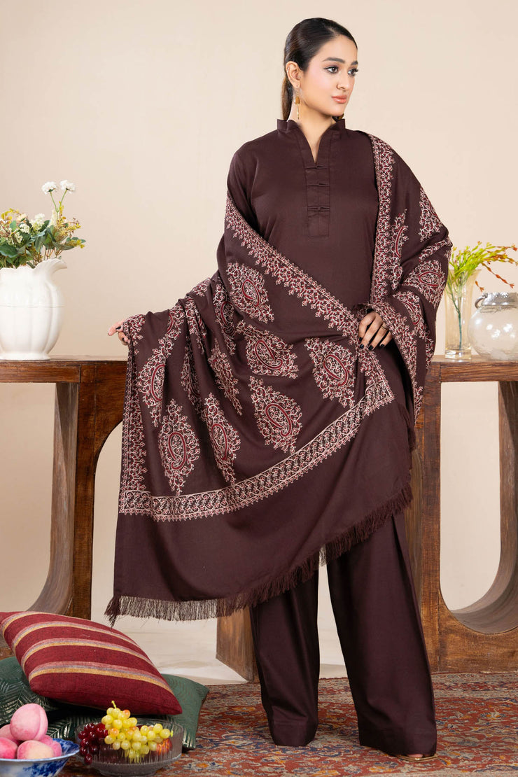 NoorBano Autumn Shawl - Raniyah RWN02