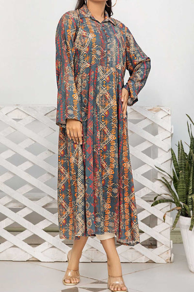 Rafia Seasonal Kurti - DPLK62
