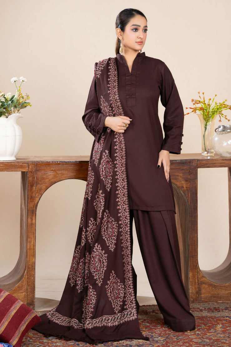 NoorBano Autumn Shawl - Raniyah RWN02