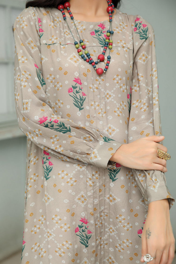 Rafia Seasonal Kurta - DPSK56