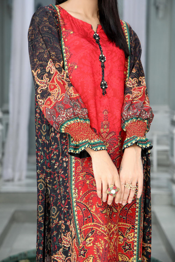 Rafia Seasonal Kurta - DPSK145
