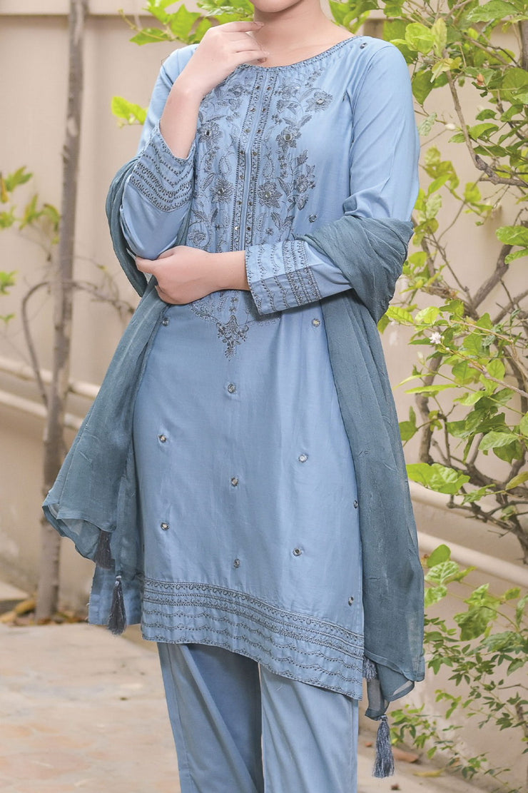 Rafia Luxury Cotton - CTN393BLUE
