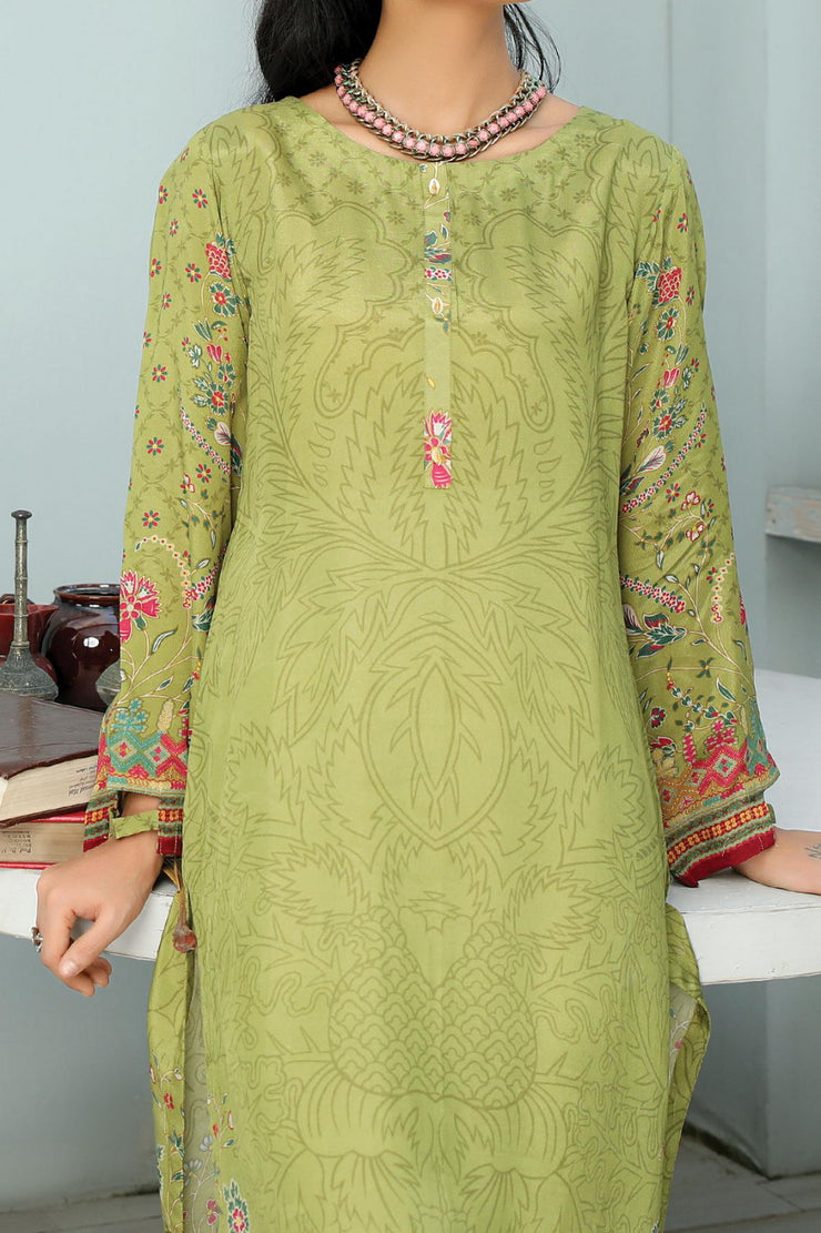 Rafia Seasonal Kurta - DPSK174