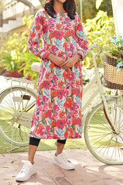 Rafia Seasonal Kurti - DPCK159