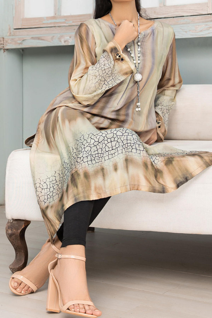 Rafia Seasonal Kurta - DPSK182