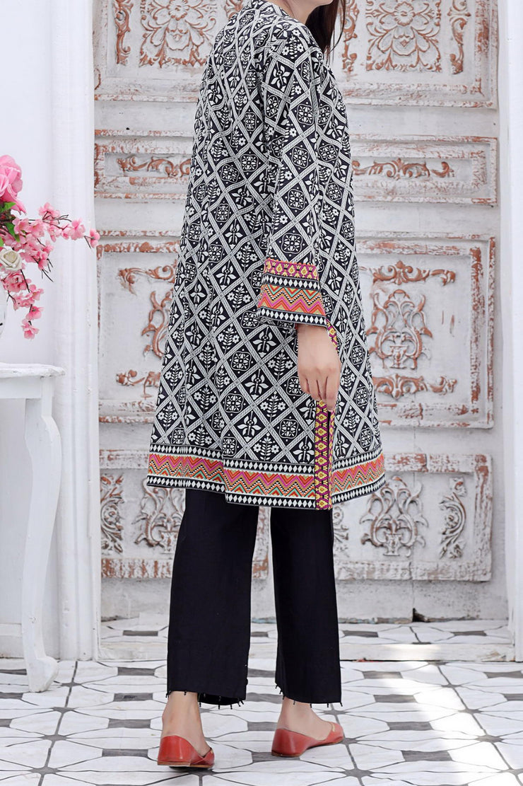 Rafia Seasonal Kurti - DPCK115