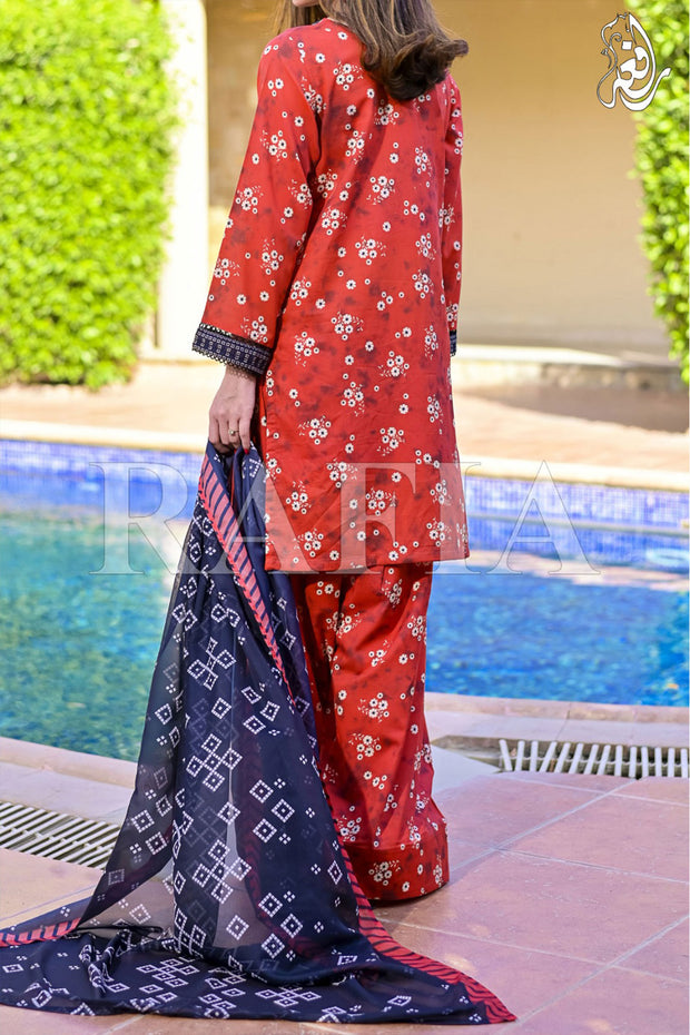 Rafia Luxury Lawn - DPC423b