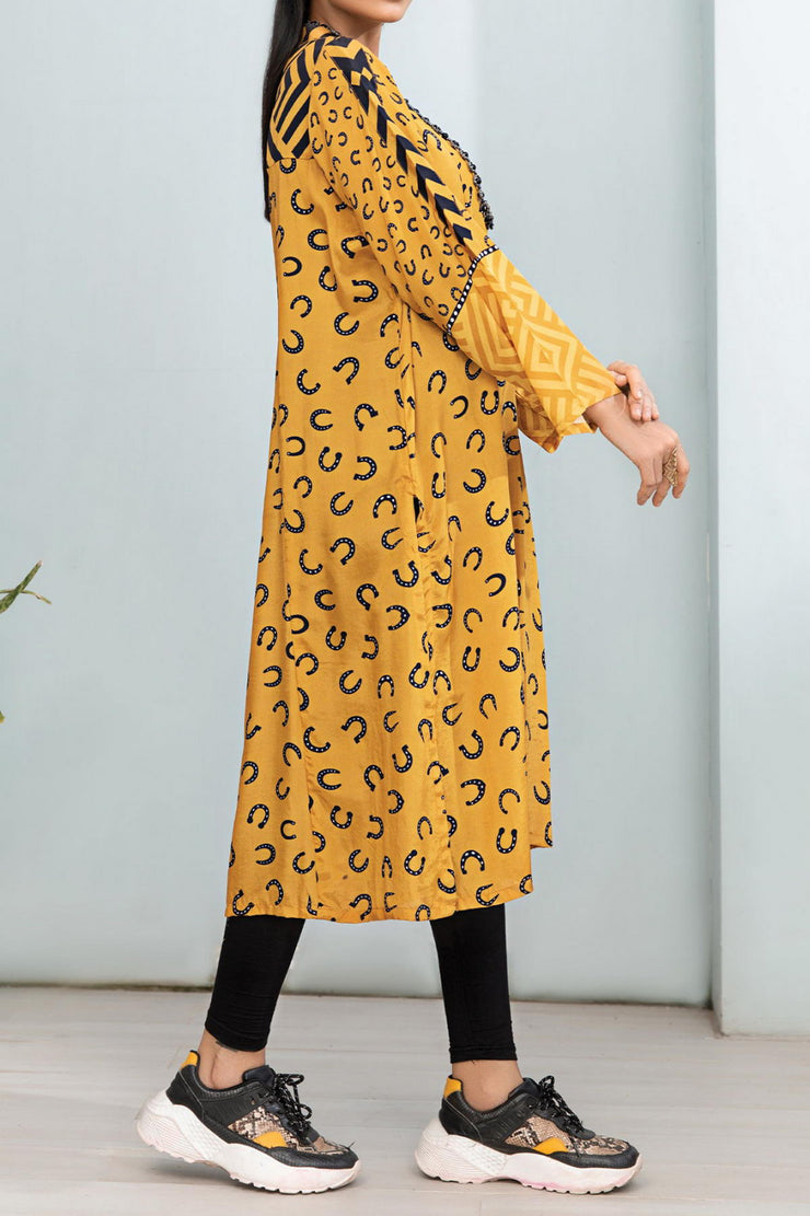 Rafia Seasonal Kurta - DPSK166
