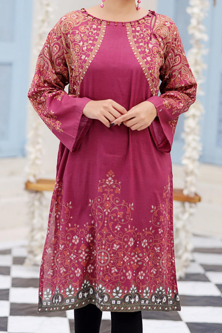 Rafia Seasonal Kurti - DPCK120