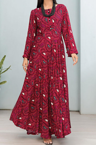 Rafia Seasonal Kurta - DPSK147
