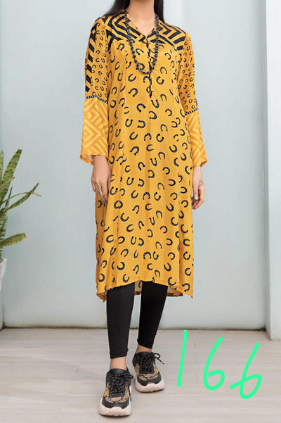 Rafia Seasonal Kurta - DPSK166