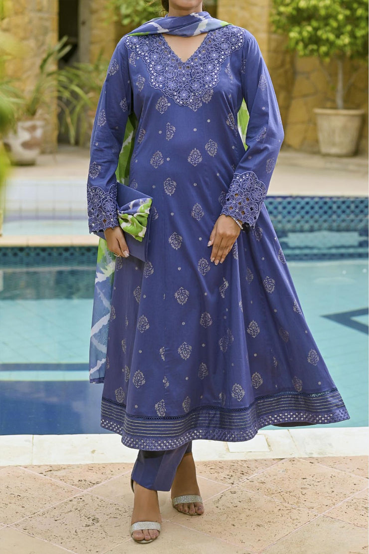 Rafia Luxury Lawn - DPC422