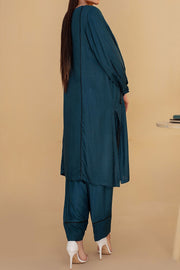 Rafia Linen Pret - LEL76 TEAL
