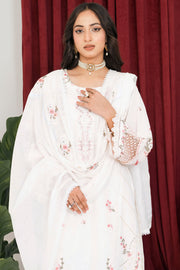 Rivaaj Cotton Floral - RIVCTN 1609 WHITE