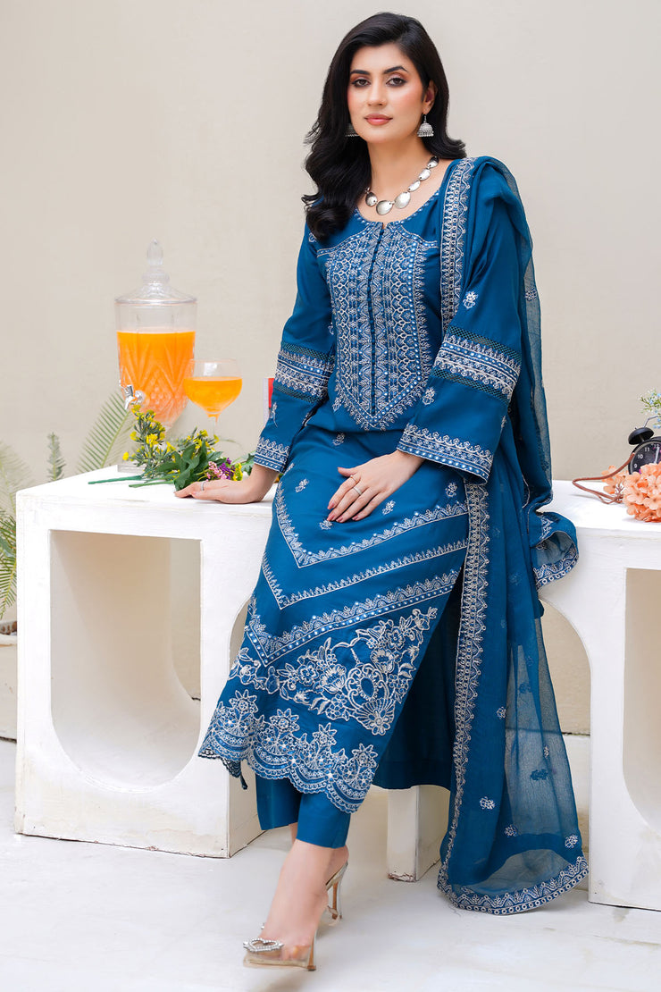 Rivaaj Auburn - LINEN 1603 TEAL