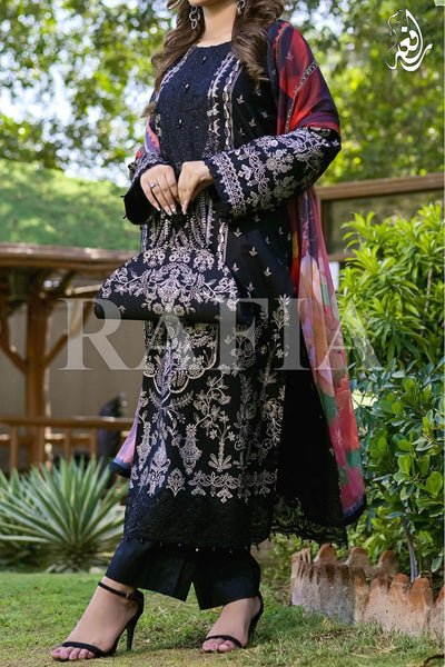 Rafia Luxury Lawn - DPC409