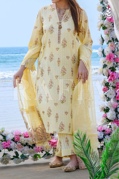 Rafia Luxury Lawn - DPC382