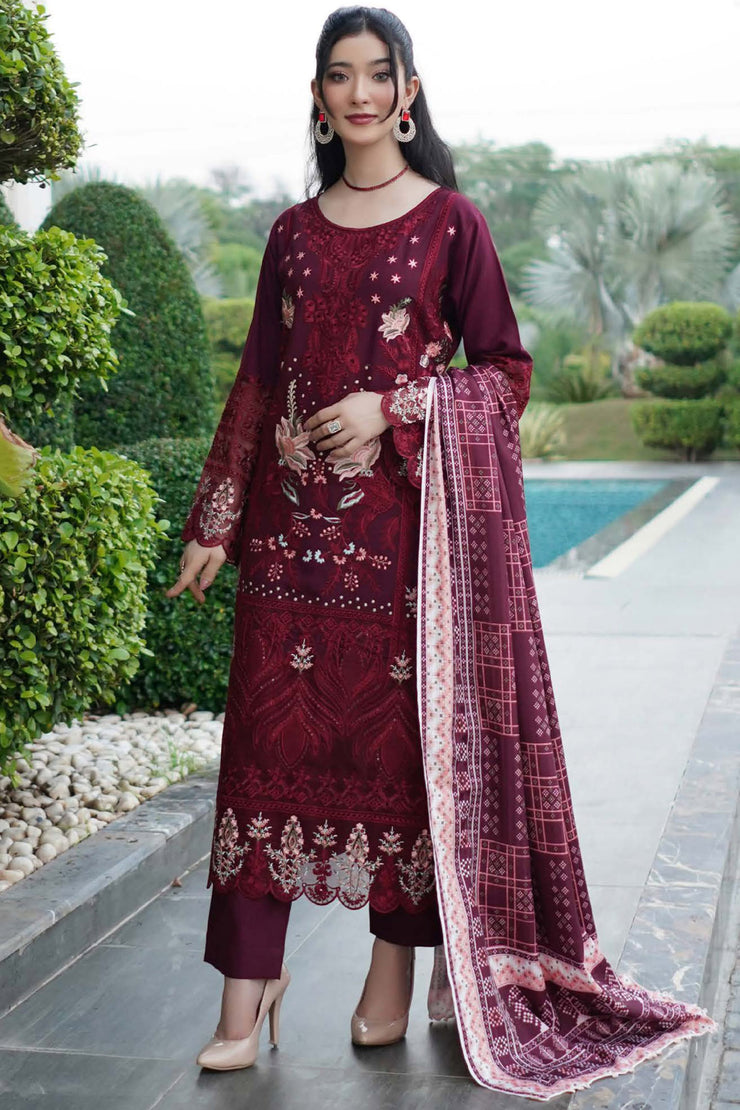 Winter Dhanak Shawl - Munira MD2325 06
