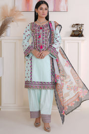 Rivaaj Cotton Floral - 1518 Green