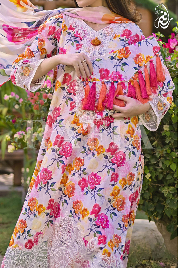 Rafia Luxury Lawn - DPC410