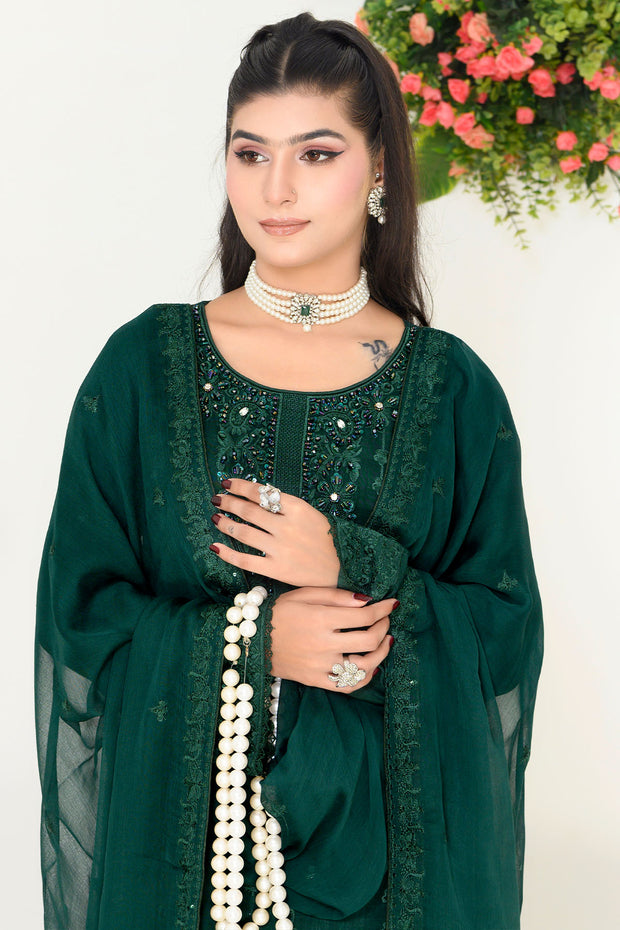 Feroze Silk - Rivaaj RFS1804 GREEN