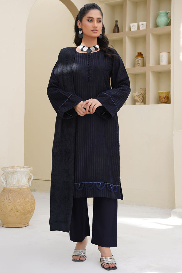 Dhanak with Velvet Shawl - Rivaaj ATTDV04