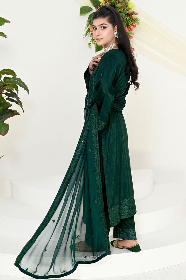 Feroze Silk - Rivaaj RFS1804 GREEN