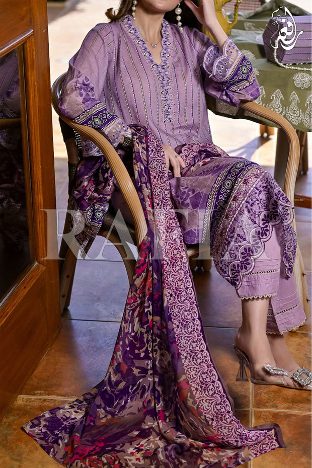 Rafia Luxury Lawn - DPC411